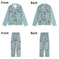 Unisex Adult Pajama Set with Tallahassee, FL in blue