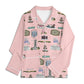 Unisex Adult Pajama Set with Tallahassee, FL in pink