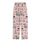 Unisex Adult Pajama Set with Tallahassee, FL in pink