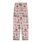 Unisex Adult Pajama Set with Tallahassee, FL in pink