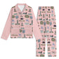 Unisex Adult Pajama Set with Tallahassee, FL in pink