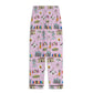 Unisex Adult Pajama Set with Maui, HI in pink