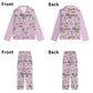 Unisex Adult Pajama Set with Maui, HI in pink