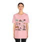 Unisex Jersey Short Sleeve Tee with South St. Paul, Mendota, Hastings, Hampton, Inver Grove Heights near the Minneapolis Minnesota MN landmarks print