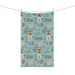 Kitchen Towel with Charleston, SC in sage