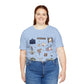 Unisex Jersey Short Sleeve Tee with Bagdad, Florida FL landmarks print