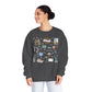 Unisex NuBlend® Crewneck Sweatshirt with Galveston, TX in assorted colors