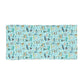 Beach Towel with Navarre Beach, FL in sky blue