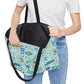 Tote Bag with Navarre Beach, FL in sky blue