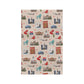 Kitchen Towel with Chicago, Illinois IL in sand