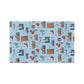 Kitchen Towel with Chicago, Illinois IL in sky