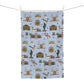 Kitchen Towel with Tucson, Arizona AZ in blue