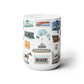 Ceramic Mug 15oz with Ocala, Florida FL in white