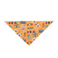 Pet Bandana with Maui, HI in orange