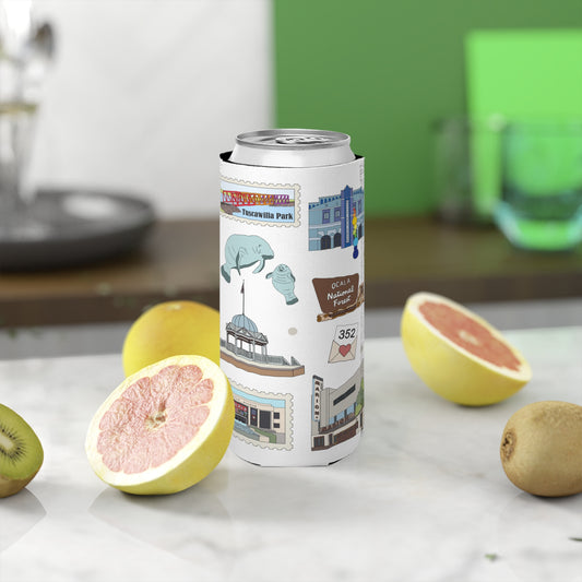 Slim Can Cooler with Ocala, Florida FL
