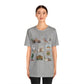 Unisex Jersey Short Sleeve Tee with Tucson, Arizona AZ landmarks print
