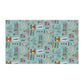 Kitchen Towel with Charleston, SC in sage