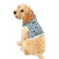 Pet Hoodie with Tallahassee Florida landmarks in blue