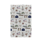 Kitchen Towel with Bagdad, Florida FL in grey
