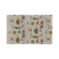 Kitchen Towel with Tucson, Arizona AZ in khaki