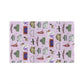 Kitchen Towel with Janesville, Wisconsin WI in lilac