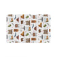 Kitchen Towel with Santa Fe, New Mexico NM in white