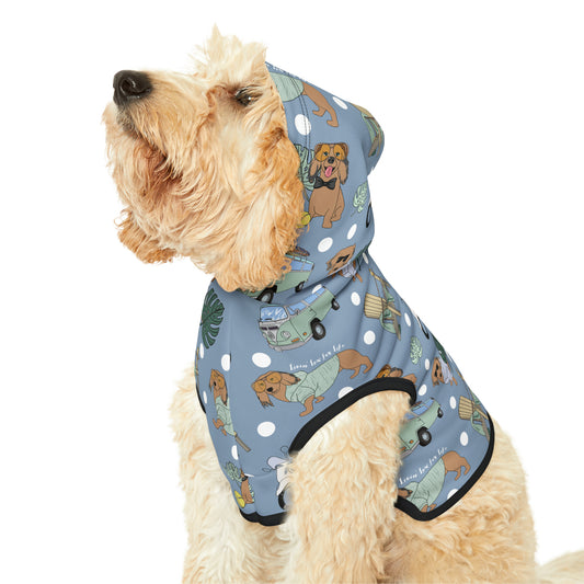 Copy of Pet Hoodie for cats & dogs in blue