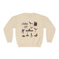 Unisex NuBlend® Crewneck Sweatshirt with Austin, Texas TX in assorted colors