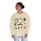Unisex NuBlend® Crewneck Sweatshirt with Austin, Texas TX in assorted colors
