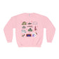 Unisex NuBlend® Crewneck Sweatshirt with Janesville, Wisconsin WI in assorted colors