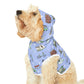 Pet Hoodie for cats & dogs with Rosemary & Alys Beaches in lilac