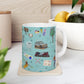 Ceramic Mug 11oz with Cantonment, FL in mint