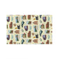 Kitchen Towel with Asheville, North Carolina NC in light yellow