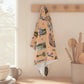 Kitchen Towel with Knoxville, Tennessee TN in peach
