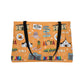 Tote Bag with Maui, HI in orange