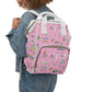 Multifunctional Diaper Backpack Pensacola pink