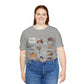 Unisex Jersey Short Sleeve Tee with South St. Paul, Mendota, Hastings, Hampton, Inver Grove Heights near the Minneapolis Minnesota MN landmarks print
