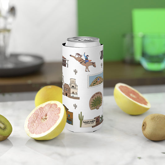 Slim Can Cooler with Tucson, Arizona AZ