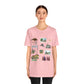 Unisex Jersey Short Sleeve Tee with Garland, Texas TX landmarks print