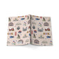 Paperback notebook with St. Louis, Missouri MO landmarks in beige 150 lined pages