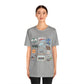 Unisex Jersey Short Sleeve Tee with Ocala, Florida FL landmarks print