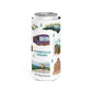 Slim Can Cooler with Asheville, North Carolina NC