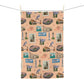 Kitchen Towel with Knoxville, Tennessee TN in peach