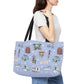 Tote Bag with 30A, FL in lilac