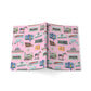 Paperback notebook with Ocala, Florida FL landmarks in pink 150 lined pages