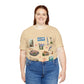 Unisex Jersey Short Sleeve Tee with Knoxville, Tennessee TN landmarks print