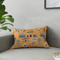 Broadcloth Pillow with Maui, HI in orange