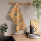 Kitchen Towel with Maui, HI in orange