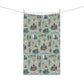 Kitchen Towel with Sulphur Springs, TX in sage