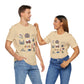 Unisex Jersey Short Sleeve Tee with St. Louis, Missouri MO landmarks print